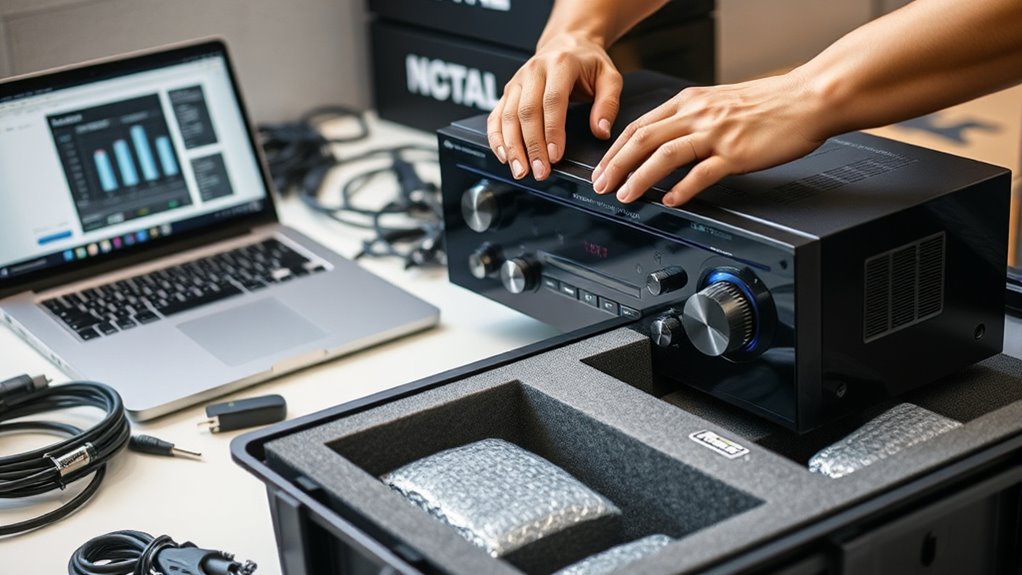 secure resets and packaging