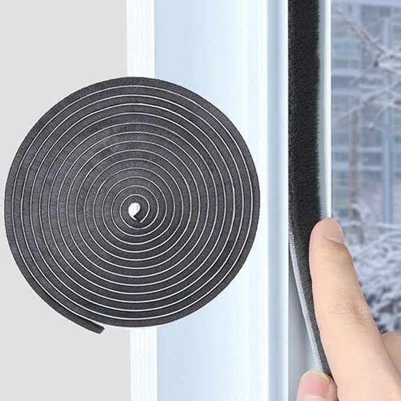 Self-Adhesive Weather Stripping for Doors & Windows