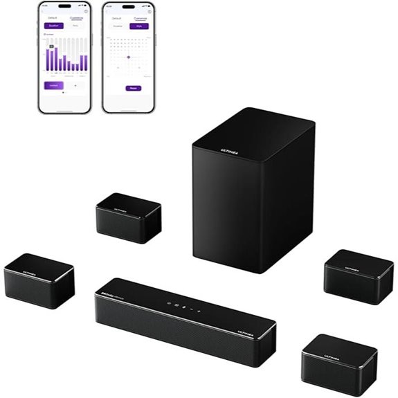 ULTIMEA 7.1Ch Dolby Atmos Soundbar with Subwoofer