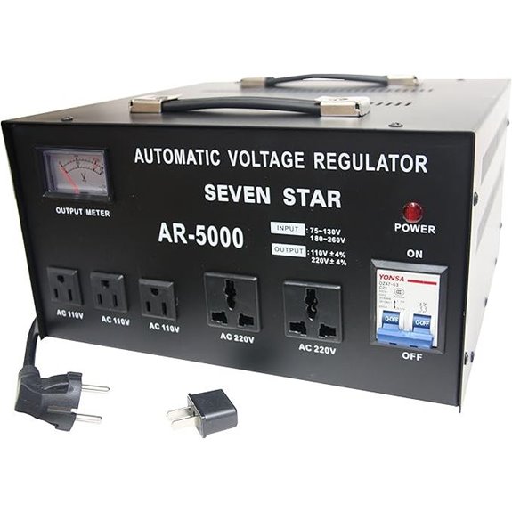 SEVENSTAR AR 5000W Voltage Regulator with Transformer