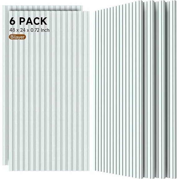 TO-TH 6-Pack Acoustic Wall and Ceiling Panels