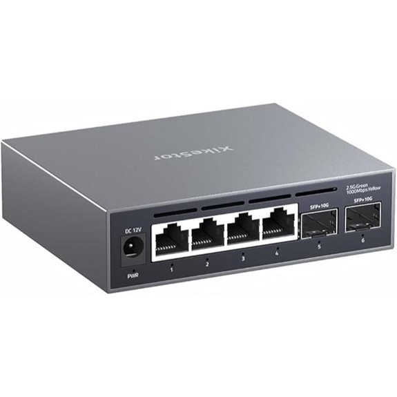 6-Port 2.5G Managed Ethernet Switch