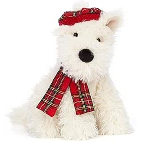 Jellycat Munro Scottie Dog Plush Toy (8 Inches)