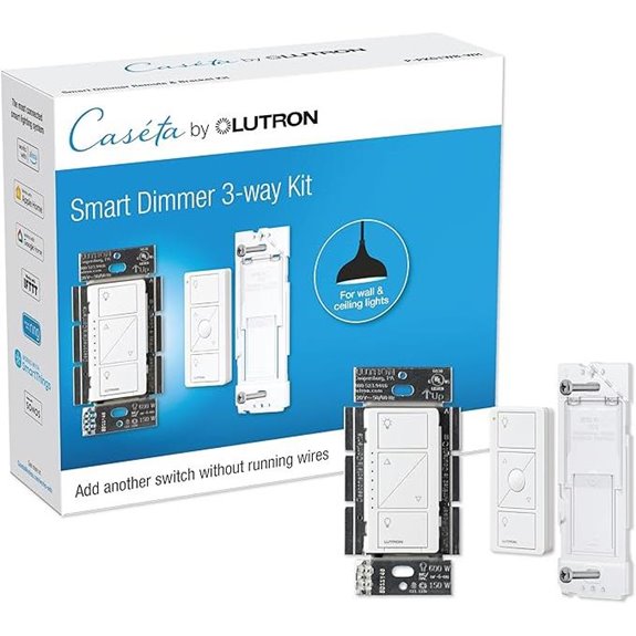 Lutron Caseta 3-Way Smart Dimmer Switch Kit