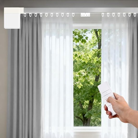 Umimile Smart Electric Curtain Track with App Control