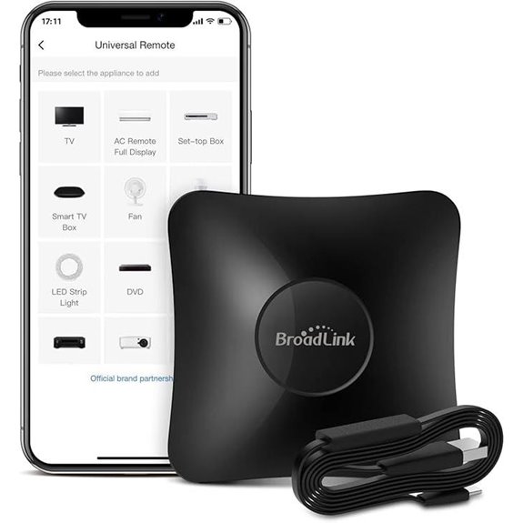 Broadlink RM4 Pro Wi-Fi Smart IR/RF Remote Hub