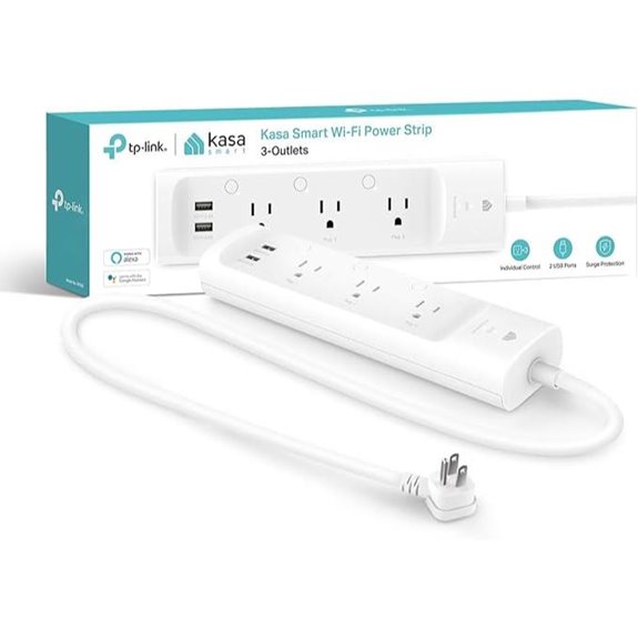 Kasa Smart Power Strip with USB and Alexa Compatibility