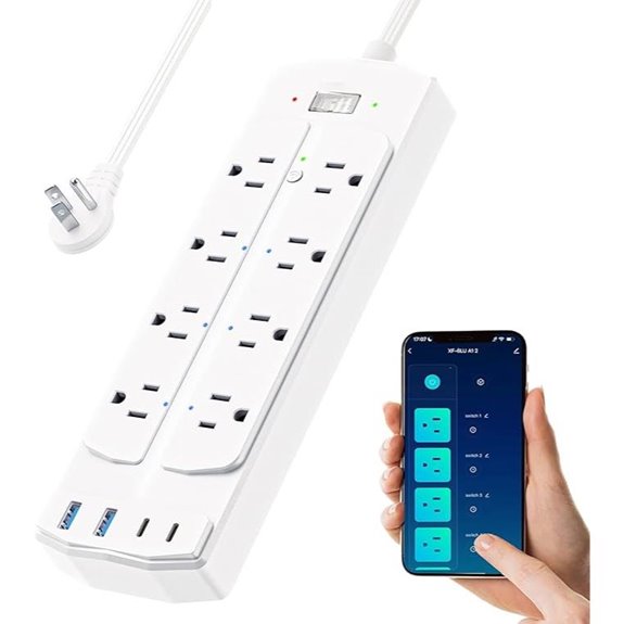 smart power strip with usb