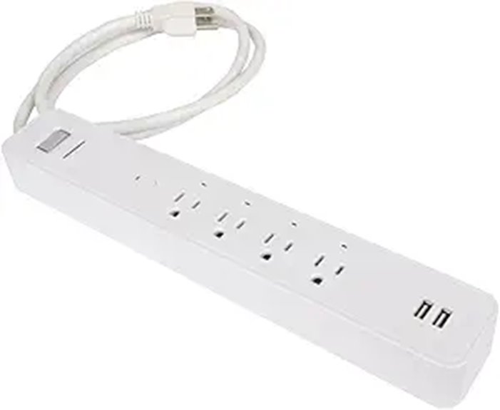 MaxLite Smart Power Strip with Surge Protection
