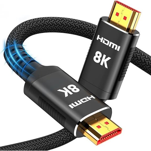 Snowkids 25ft HDMI 2.1 Cable 8K/4K High-Speed