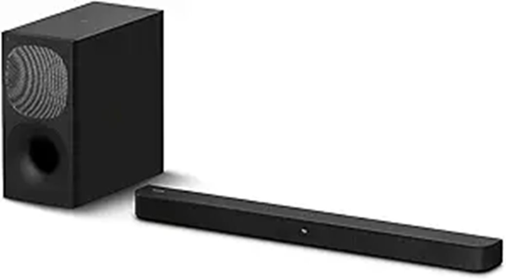 Sony HT-S400 2.1ch Soundbar with Wireless Subwoofer