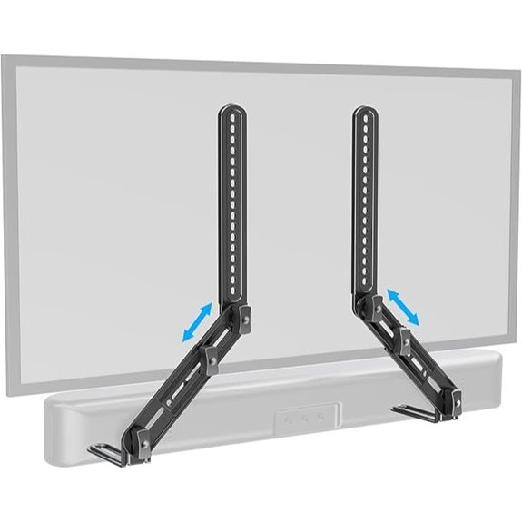 ELIVED Soundbar Mount for TVs up to 90 inches