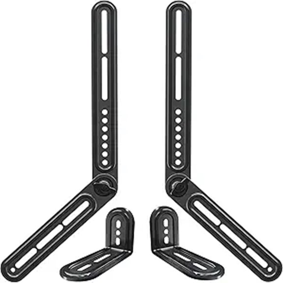 Mounting Dream Soundbar Mount with Extension Plates