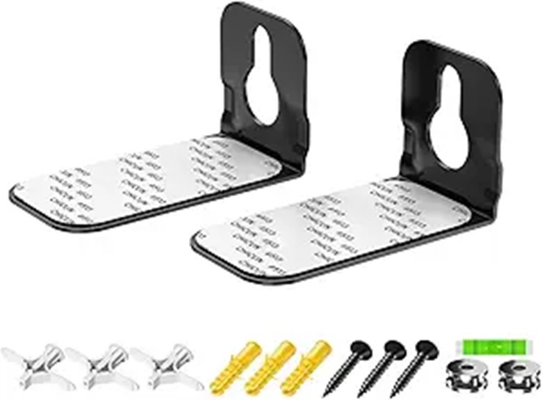 Notiela Soundbar Wall Mount Bracket for TV Mounting