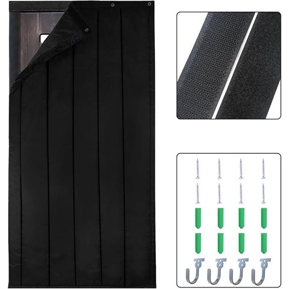 TroyStudio Soundproofing Blanket for Doors and Walls