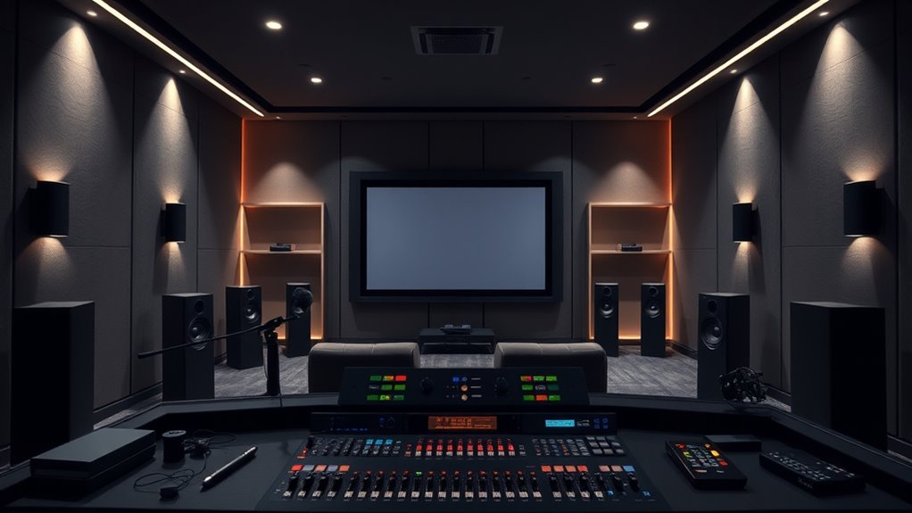 speaker calibration and leveling