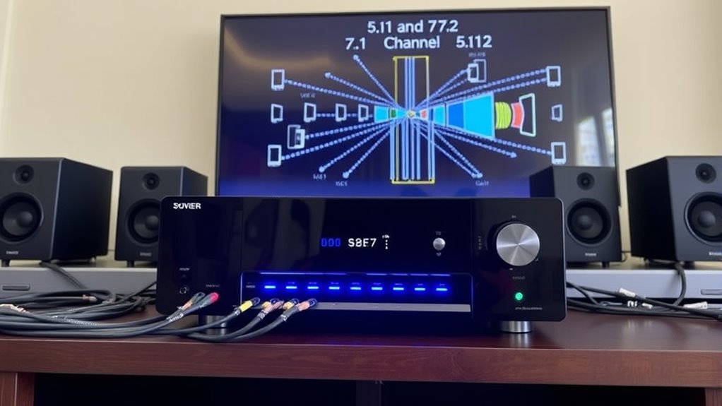 speaker count and configuration
