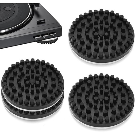 HiFi Speaker Isolation Feet Pads (4 Pack)