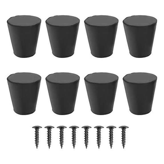 8Pcs Speaker Isolation Feet with Stainless Steel Screws