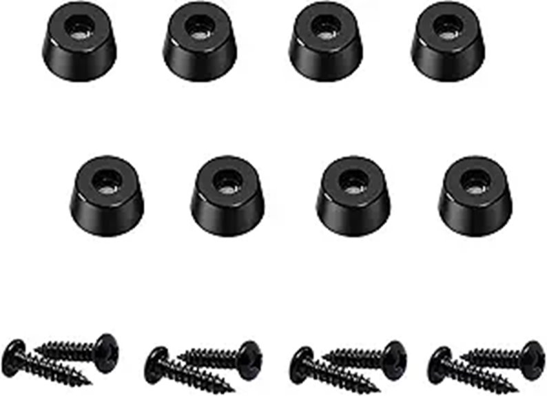 8Pcs Speaker Isolation Pads for Electronics and Amp