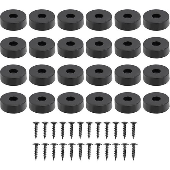 GOWENIC 24PCS Speaker Isolation Pads with Screws