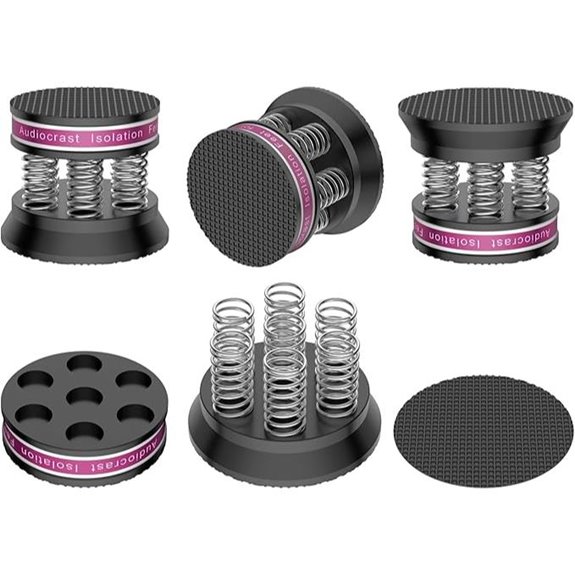 Spring Speaker Spike Pads for Vibration Dampening