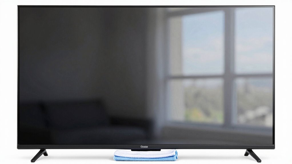 streak free tv screen cleaning