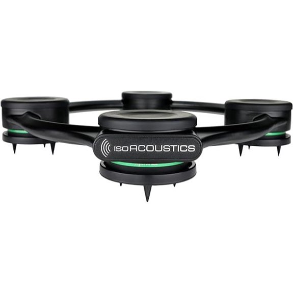IsoAcoustics Subwoofer Isolation Stand: Aperta Sub (10.5” W x 11.5” D)