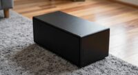 subwoofer performance varies with flooring