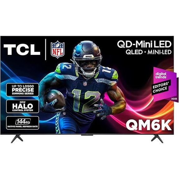 TCL 75 QM6K QLED 4K HDR Smart TV