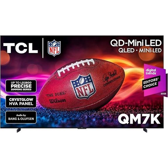 TCL 98 QM7K QLED 4K HDR Smart TV