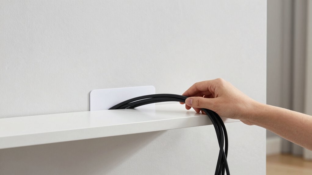 temporary cable concealment methods