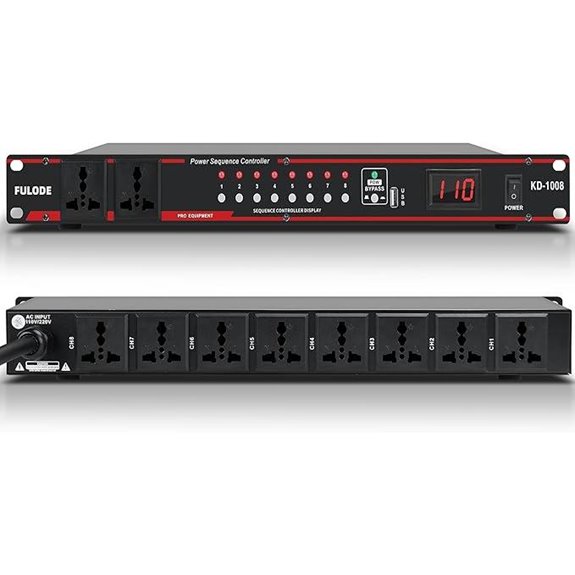 10 Outlet Rack Power Conditioner with USB