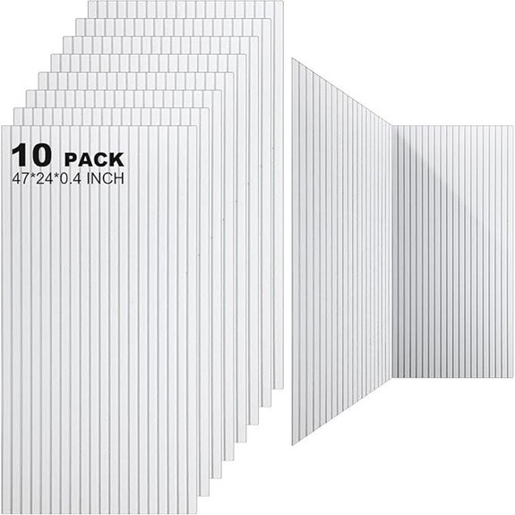 Woanger 10 Pack Acoustic Wall & Ceiling Panels