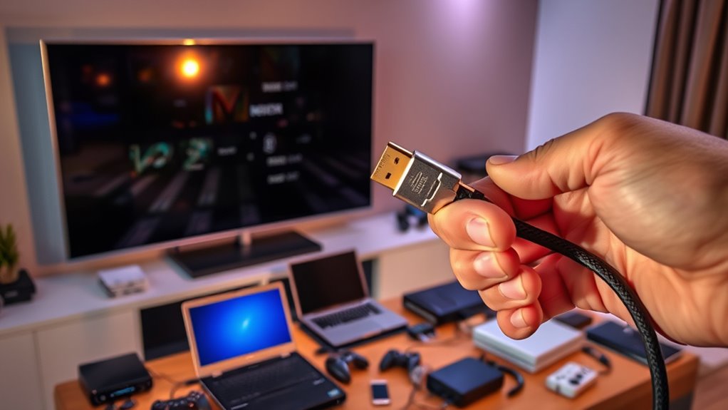 test devices and cables