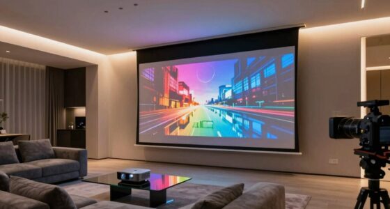 top 100 inch motorized screens