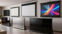 top affordable projector screens