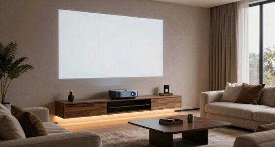 top ambient living room projectors