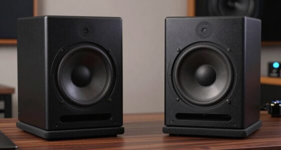 top dual subwoofer isolation platforms