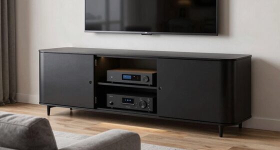 top enclosed av cabinets