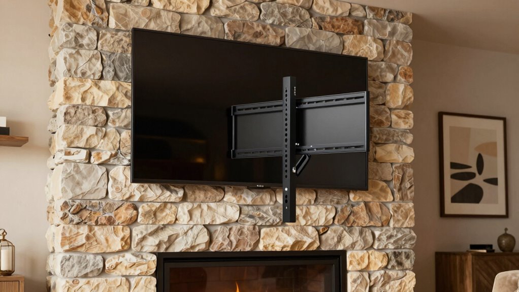 top fireplace wall mounts