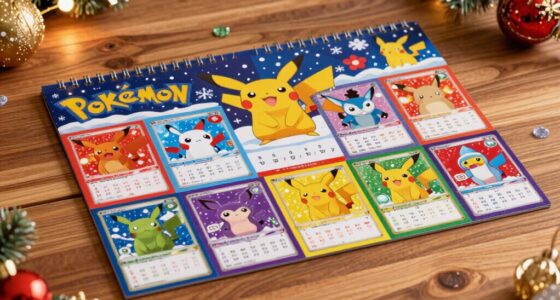 top holiday pok mon card calendars