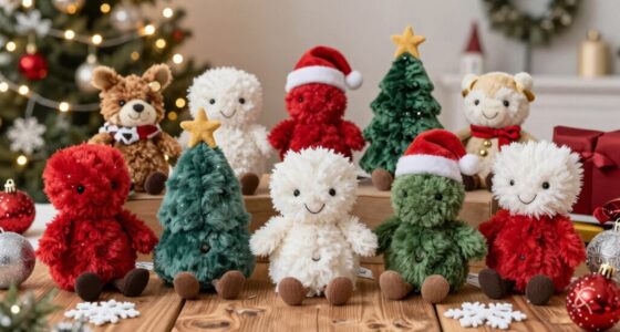 top jellycat holiday plushes