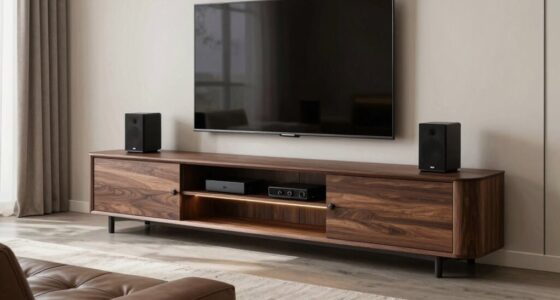 top media consoles for large tvs