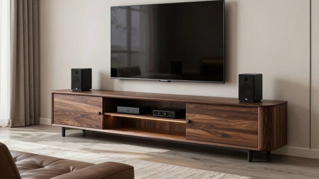 top media consoles for large tvs