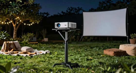 top projector stands for outdoor movies