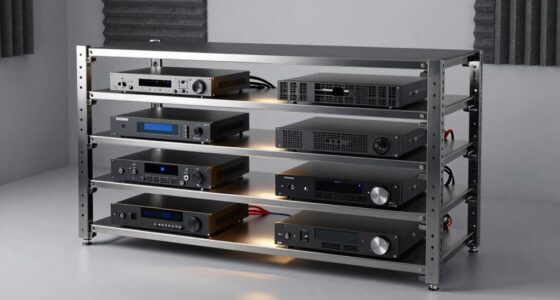 top rack mount sliding shelves