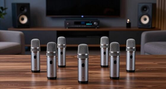 top room correction microphones