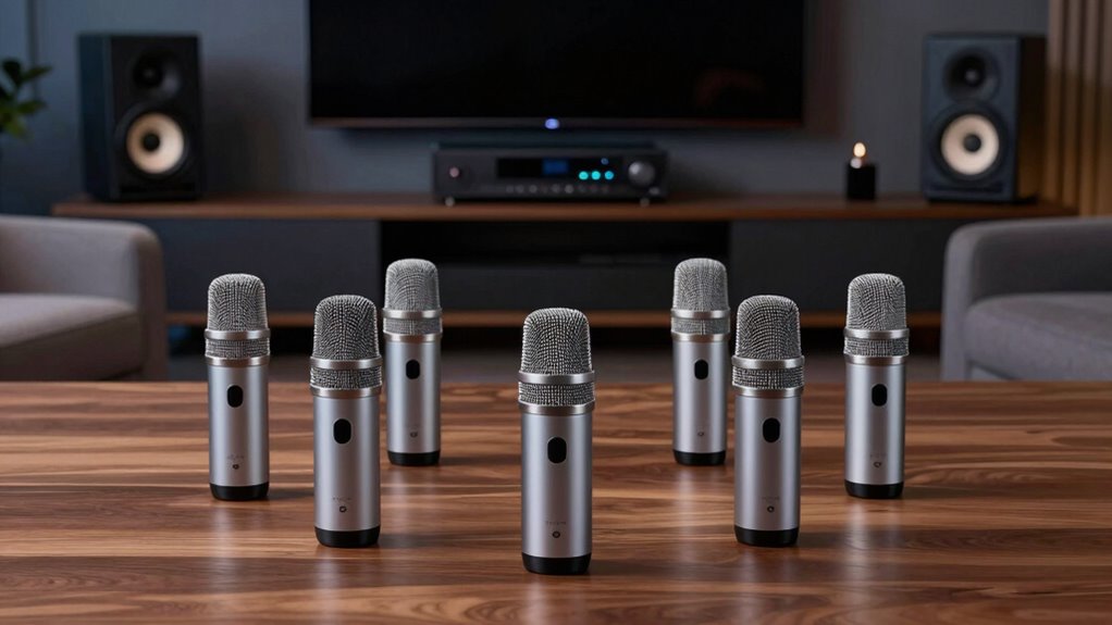 top room correction microphones