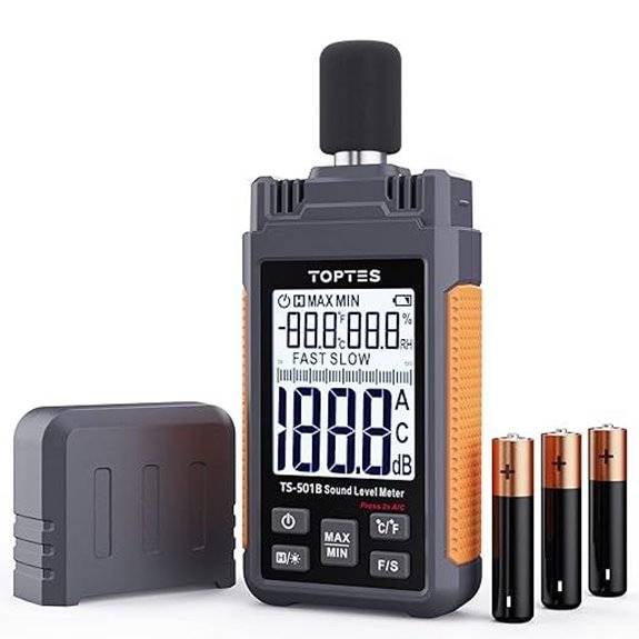 TopTes TS-501B Sound Level Meter with LCD